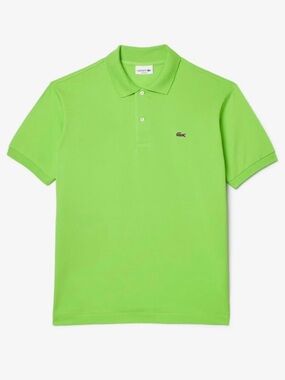 AUTHENTIC- Lacoste Men's Short-Sleeve Polo in - Classic Fit (Green-ttv)
